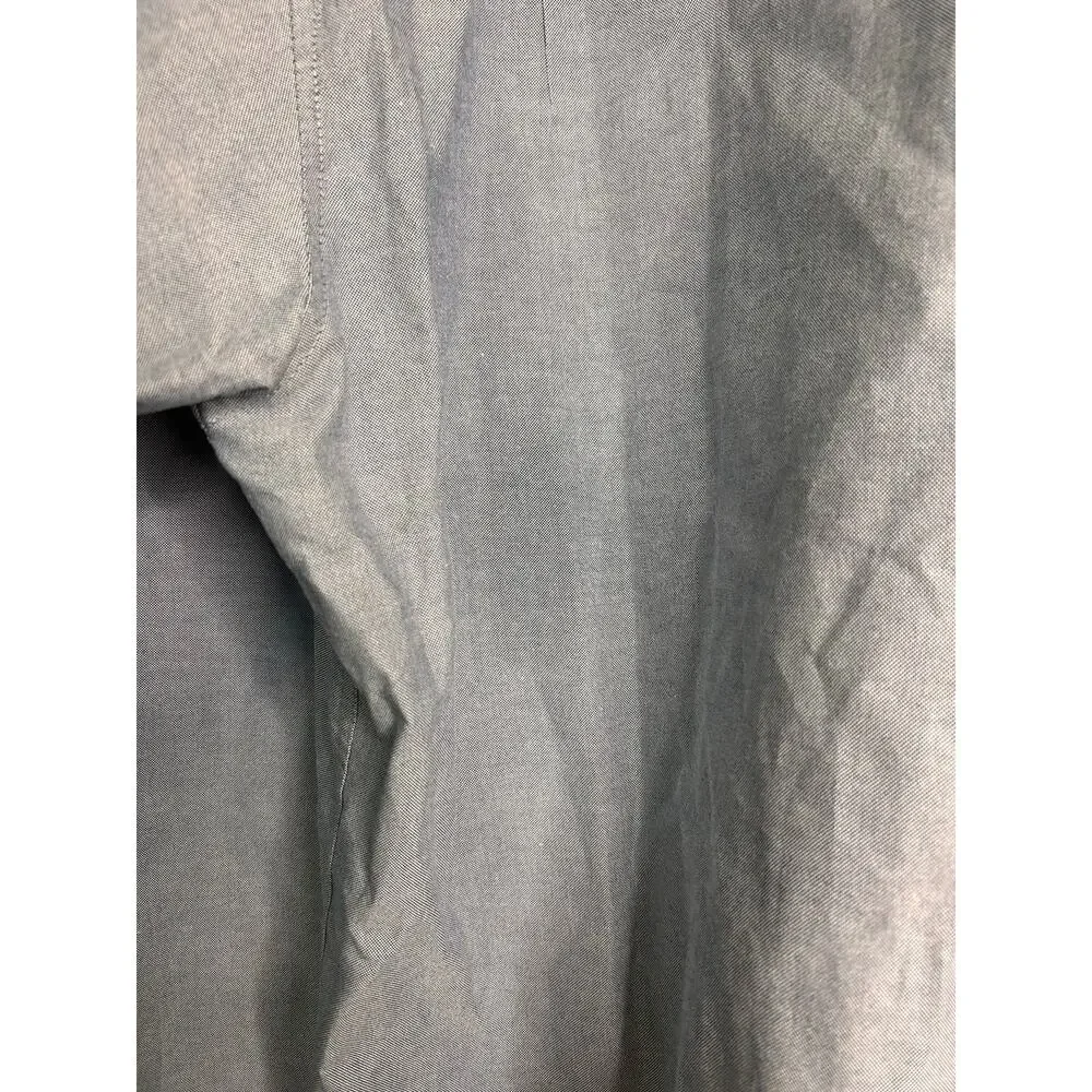Polo Ralph Lauren Classic Oxford Button-Down‎ Shirt Gray Long Sleeve Size 44